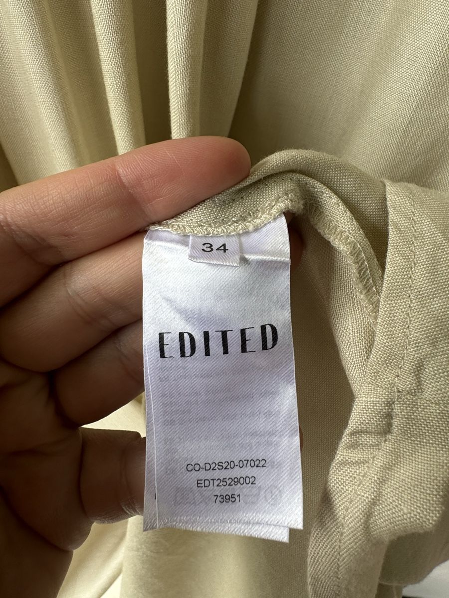 Vestiti: EDITED Sommerkleid sandfarben Gr. 34 – Nuovo (secondo la descrizione) da Brütten venduto da Rod816 5