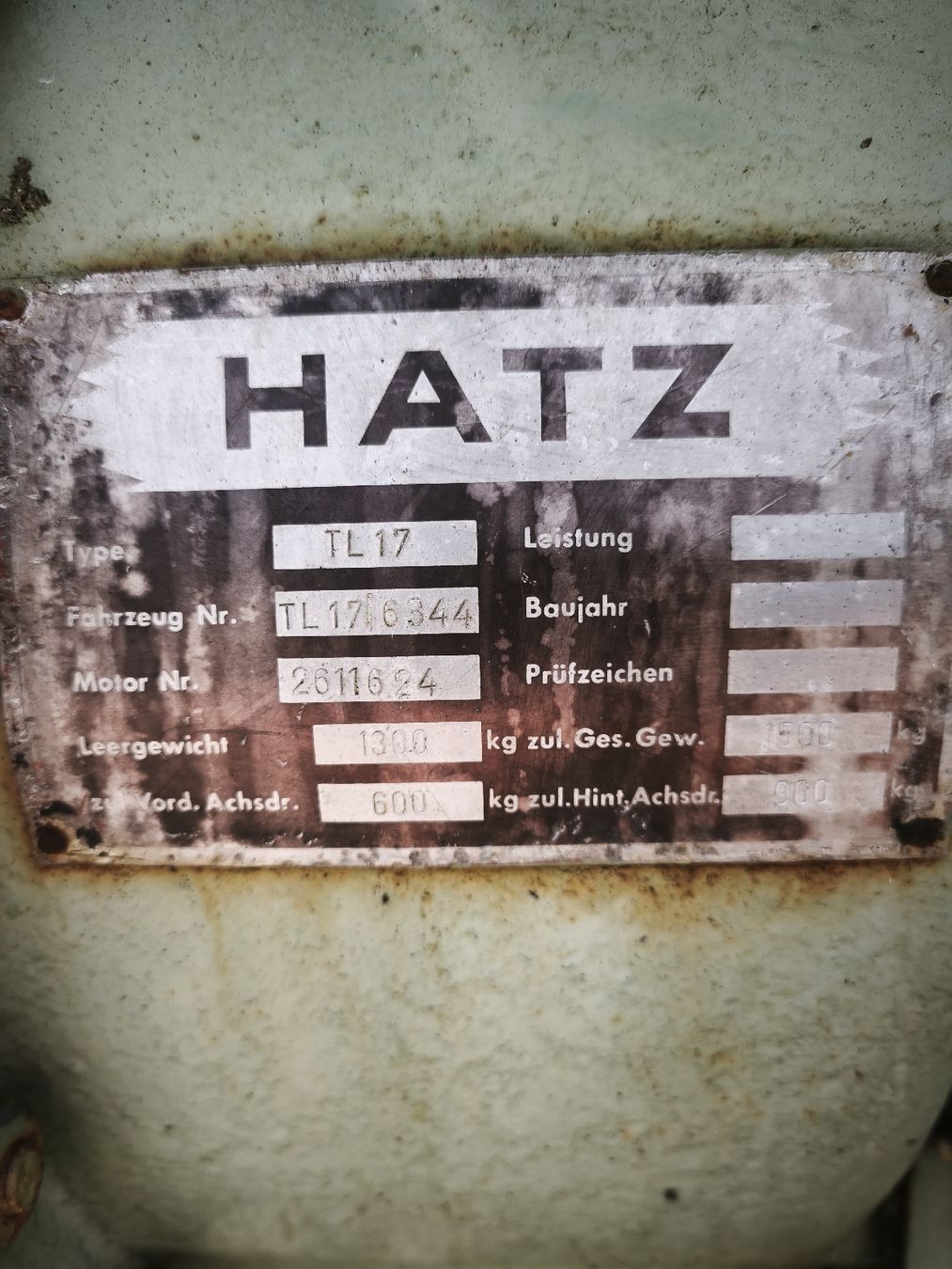 Hatz Trattori: Oldtimer Traktor Hatz TL 17 – Usato da schongau venduto da schrauber17 8