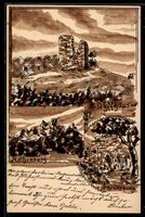 Handgemalt: Kyffhäuser, Rothenburg, Abr