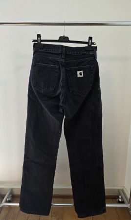 Schwarze Jeans Straight-Fit Carhartt