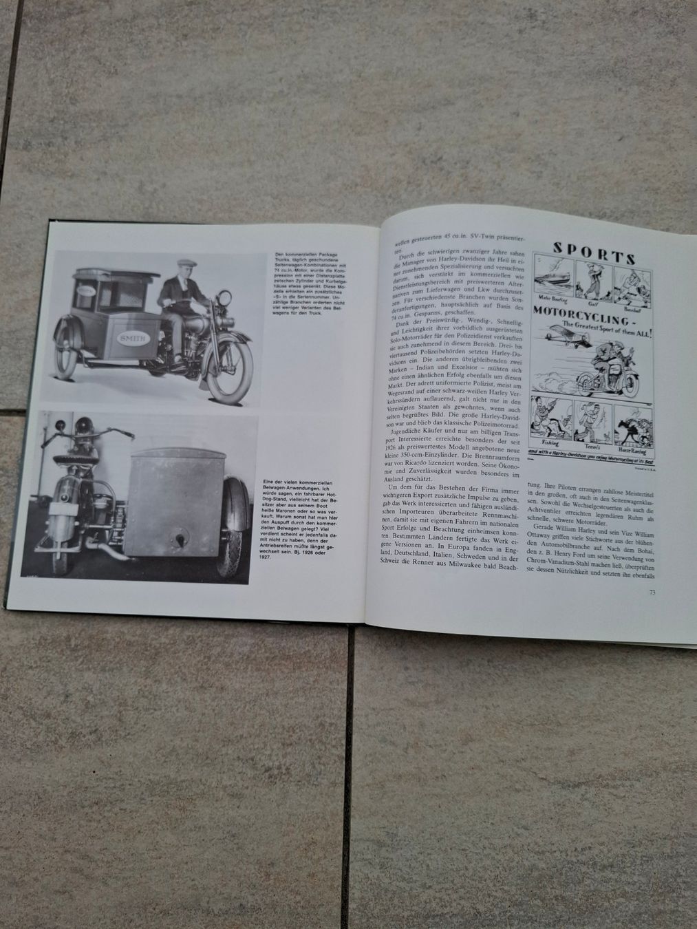 Libri: Harley Davidson, Buch Wolfgang Wiesner, Geschichte, Bilder – Usato da Eschlikon venduto da Timotwo 7