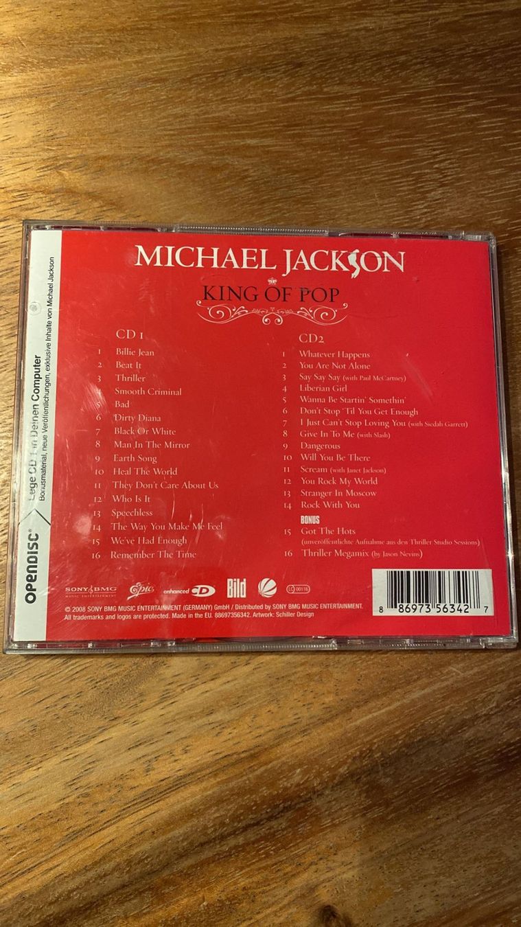 CDs: Michael Jackson King of Pop - CD's – Gebraucht aus Dagmersellen von Arcticsnow2017 3