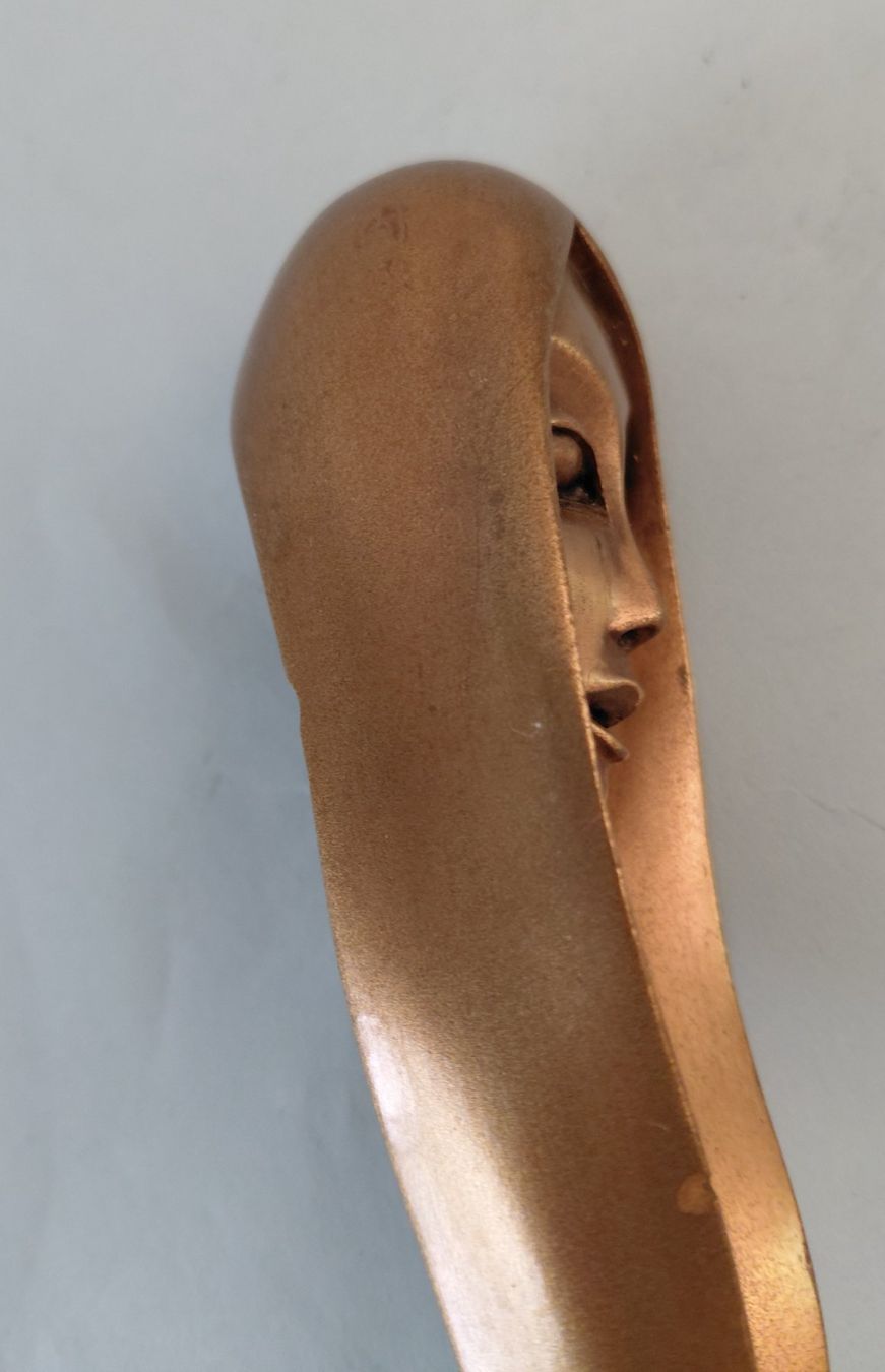 Skulpturen & Statuen: wunderschöne Messing-Madonna – Gebraucht aus Zürich von Rosys 5