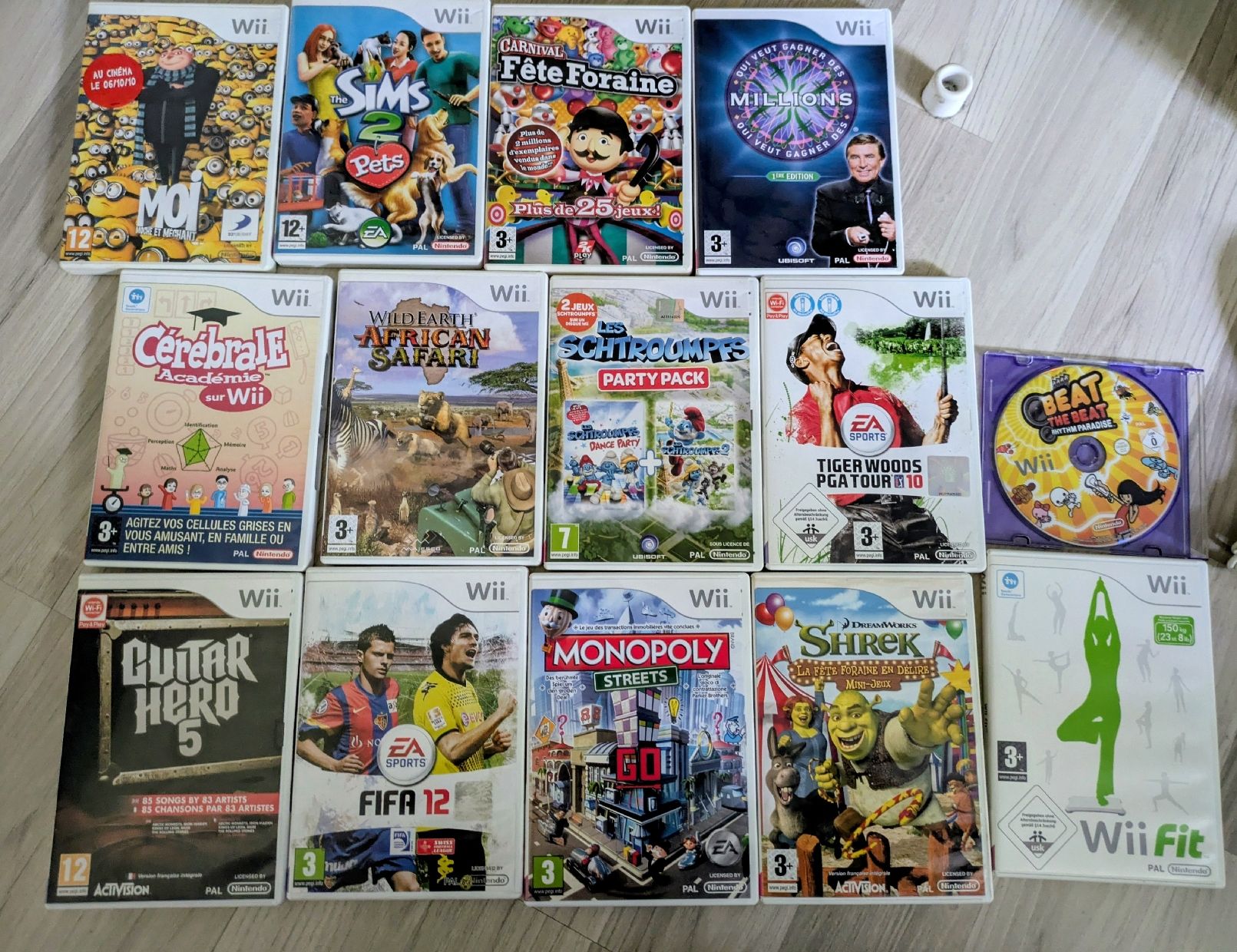Nintendo Console: Wii + 24 jeux + accessoires.  – Usato da Châtonnaye venduto da Enjie 3