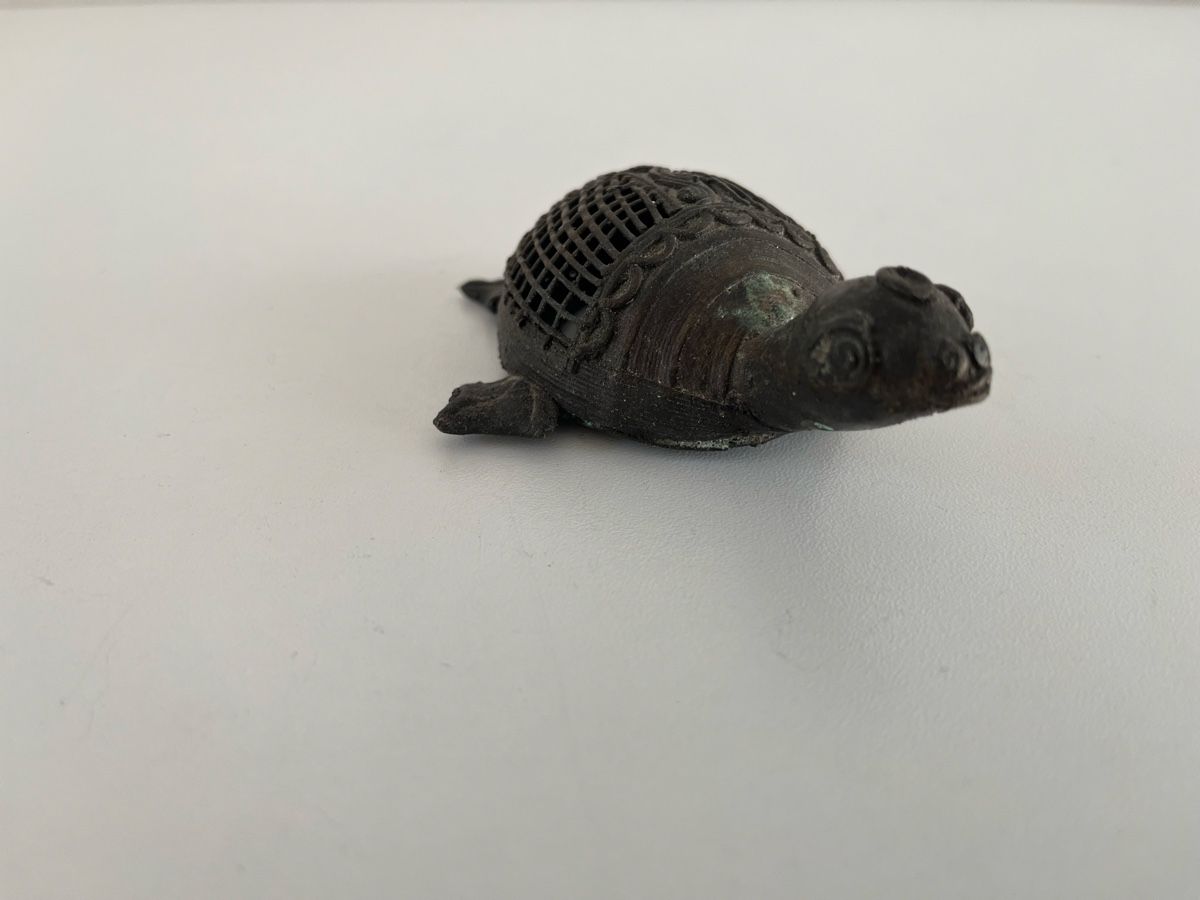 Skulpturen & Statuen: Vintage Schildkröte aus Messing – Gebraucht aus Wetzikon ZH von seli03 3