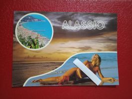 AK Italien Alassio Erotik 1987