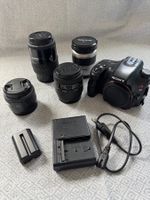 Sony Alpha 65 mit div. Objektive