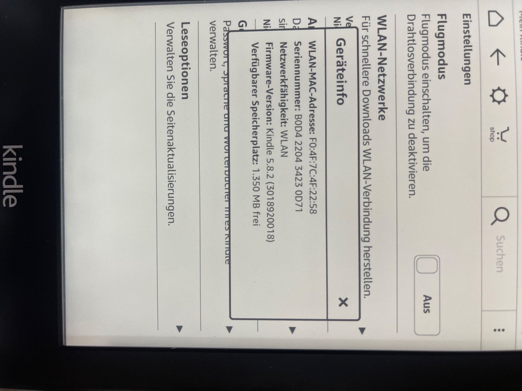 Amazon Tablet PC: Amazon Kindle E-Reader schwarz mit Schutzhülle gebraucht – Gebraucht aus Basel von Ritzibitzi 2