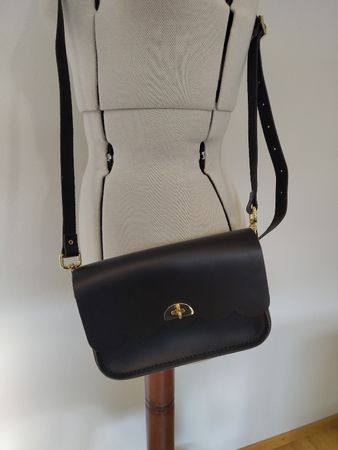 Cambridge Satchel, Ledertasche, neuwertig, schwarz