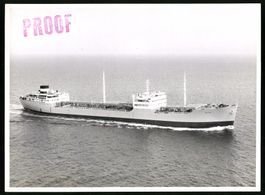 Fotografie Tankschiff Ruth auf See