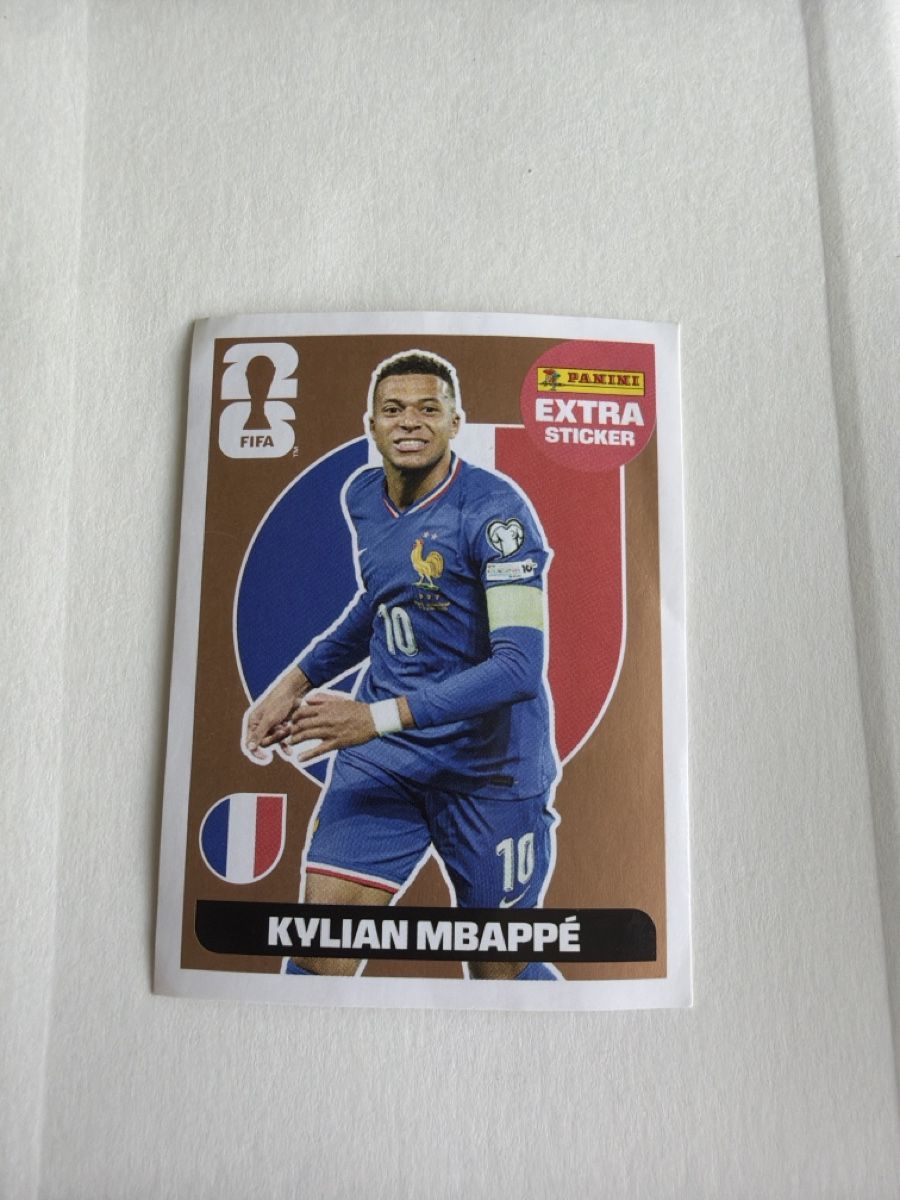 Panini Carte collezionabili: MBAPPÉ Extra Sticker GOLD – Nuovo (secondo la descrizione) da Weinfelden venduto da ise_kx5j