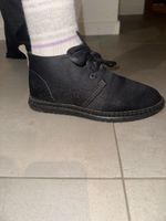 Clarks, Boots d’automne en daim noir, Taille 37, Très bon ét