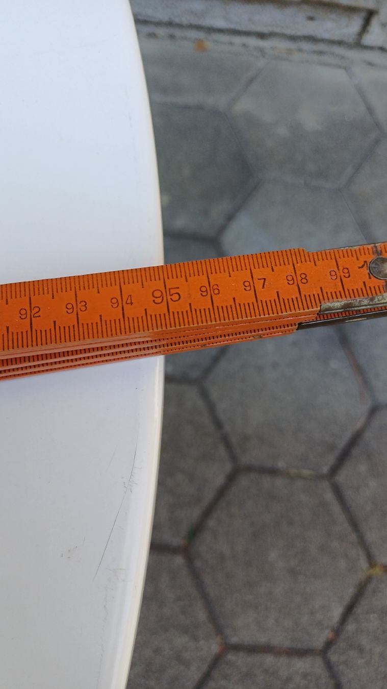 Tables: Gartentisch Blech IDEAL – D'occasion à Flawil par Pinkmalibu 9