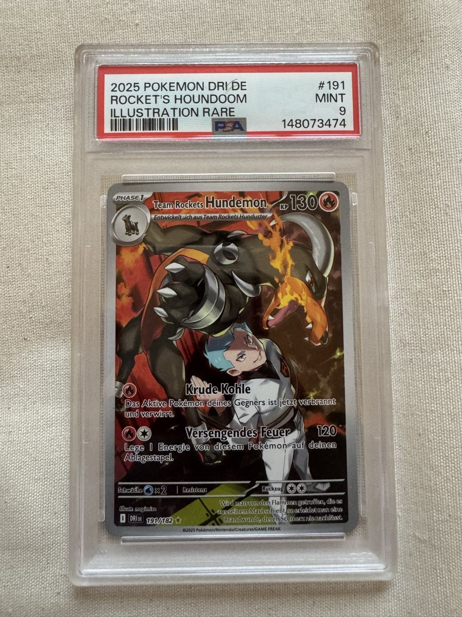 Pokémon Cartes à collectionner: Pokemon PSA9 Hundemon  – Neuf (Voir description) à Liebefeld par Kevjpm