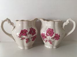 CHODZIEZ 2 x pichets en porcelaine / Porzellan Krug (1,2 L)