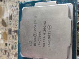 Intel Core i7-7700K 4.20GHz SR33A used processor