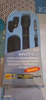 Microfono Vivanco EM 33 Mono, nuovo, con adattatore e pila!
