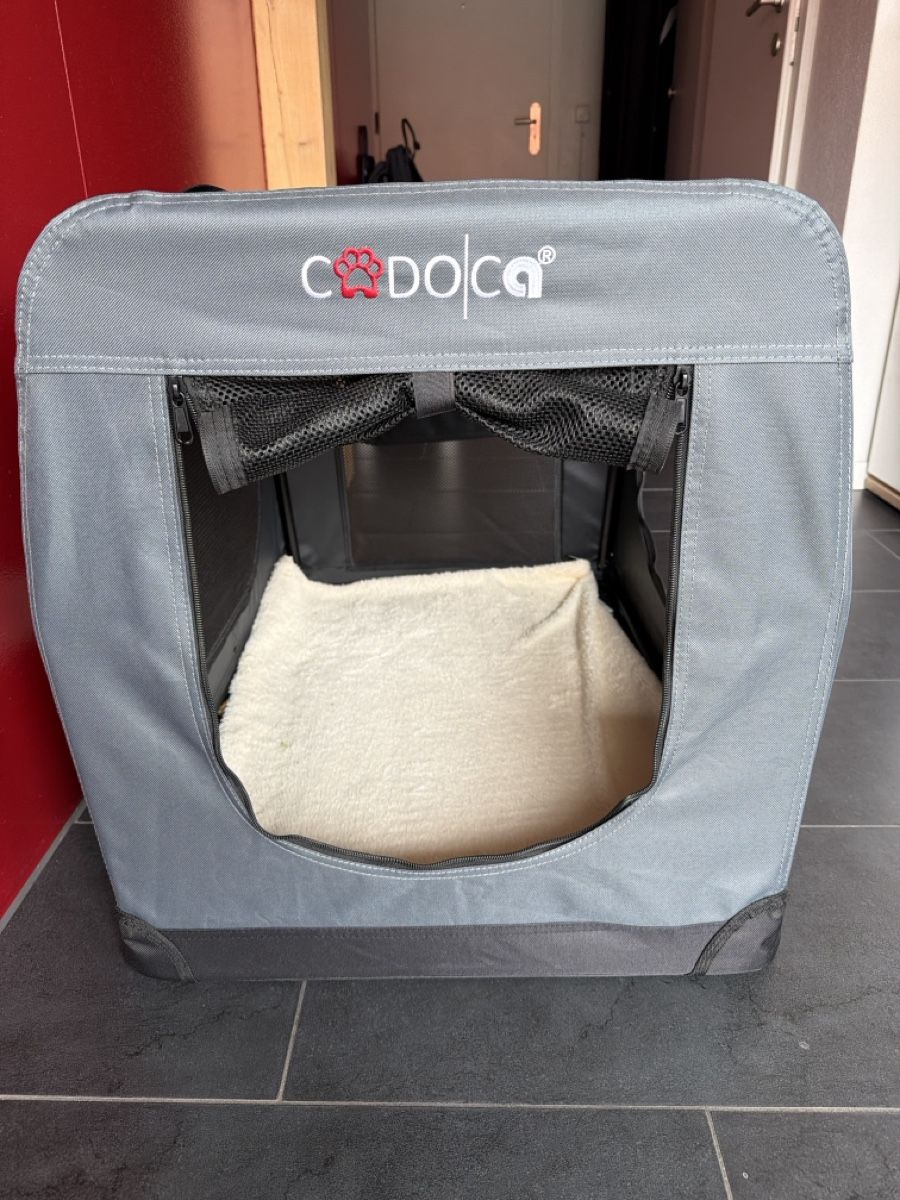 Gabbie, trasporto & Sicurezza: Cage de transport Codoca pour chien/chat - État neuf ! – Nuovo (secondo la descrizione) da Aefligen venduto da Sabrosodeaguiar2809 1