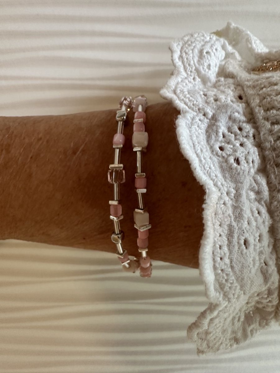 Bracciali & Braccialetti: Doppelarmband silber /perllmutt – Nuovo e nell'imballaggio originale da Niederglatt ZH venduto da Silberschmuck-design