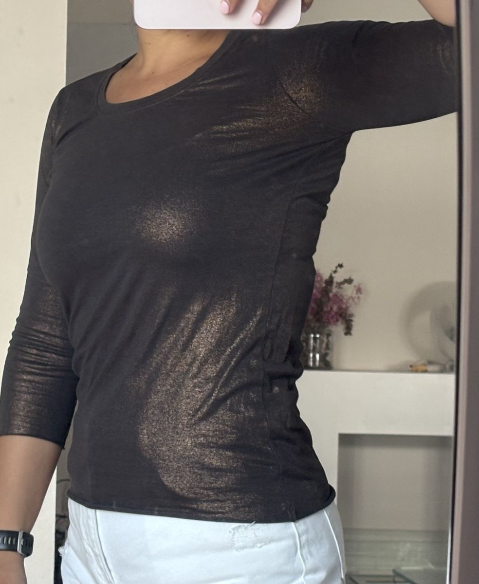 T-shirt: Brown t shirt cangiant – Nuovo (secondo la descrizione) da Zürich venduto da mat_58mf 1