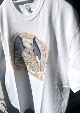 T‘Shirt-Drachen-Magiccolor-Gr. M