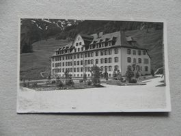 Karte Samaden GR Spital Krankenhaus 1933
