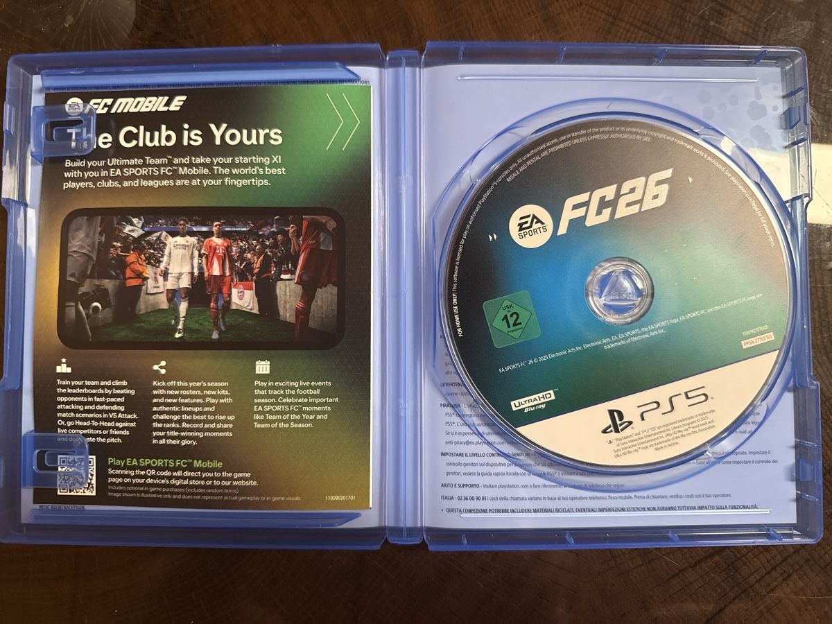 Sony Spiele: FC 26 PS5 Jeu – Gebraucht aus Chavornay von brunodasilva87 2