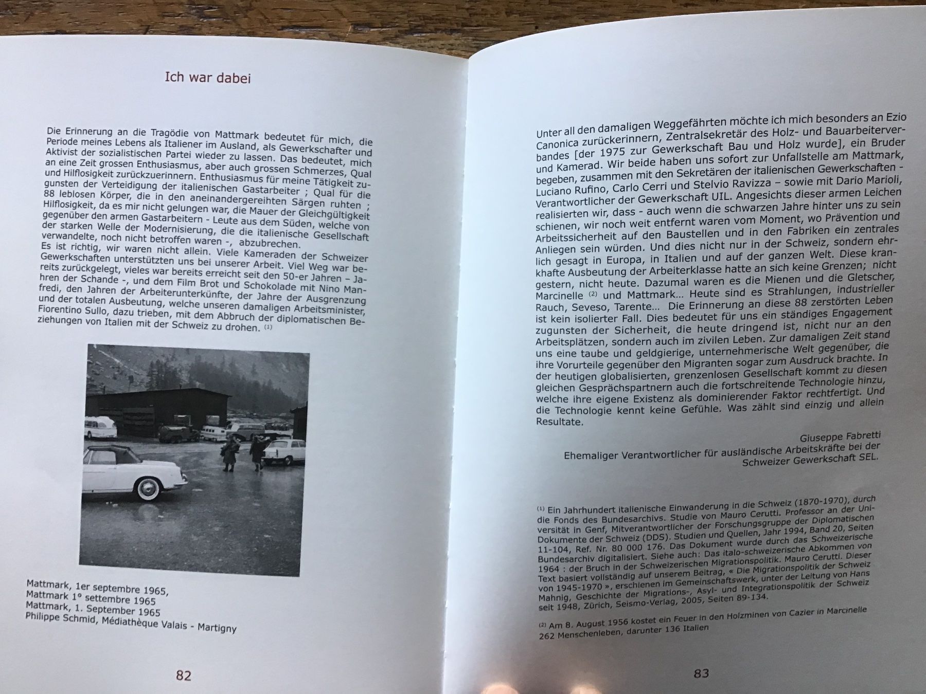 Libri: Mattmark 1965-2015 – Usato da Fully venduto da Ruby97 7