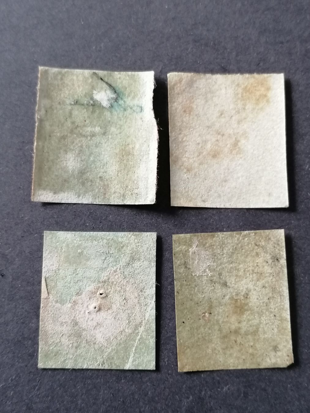 Tous les timbres: 4mal One Penny red 1841  – D'occasion à Happerswil par tschergi 1