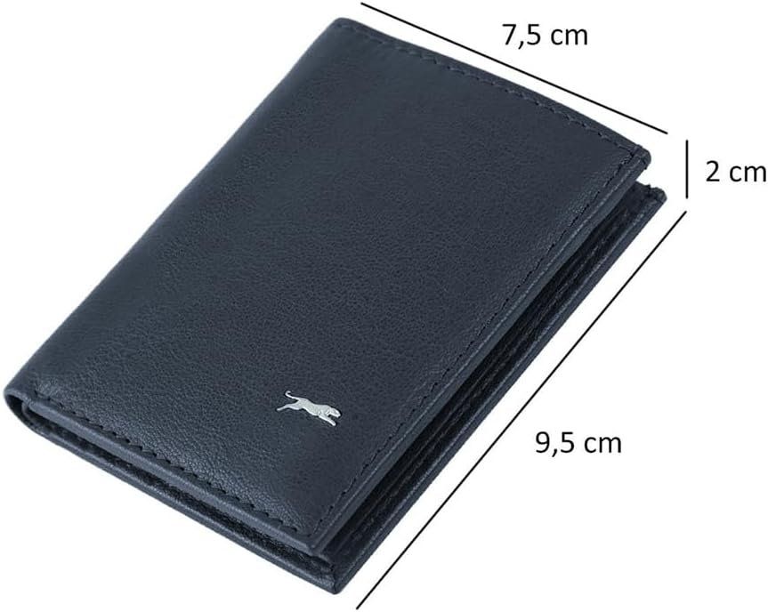 Brieftaschen: Kartenhalter aus Leder – 10 Kartenfächer Blau – Neu und originalverpackt aus Suhr von SchnapperCH 1