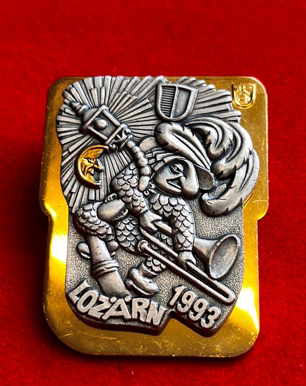 Plaquettes & Badges: Luzerner Komitee B Plakette LFK 1993 – D'occasion à Obernau par Wgnom