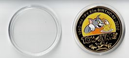 Tom and Jerry_Happy 80 Byrthday_1940-2020_Gedenkmedaille 1