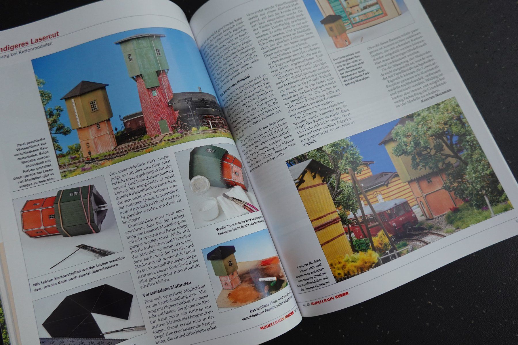 Zeitschriften & Magazine: Eisenbahn: Modellbahn-Kurier 3D-Druck + Lasercut – Gebraucht aus Jona von JOberg_25 4