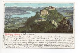 ZÜRICH Uetliberg, Bahn, gel. 1901 n. Bertschikon