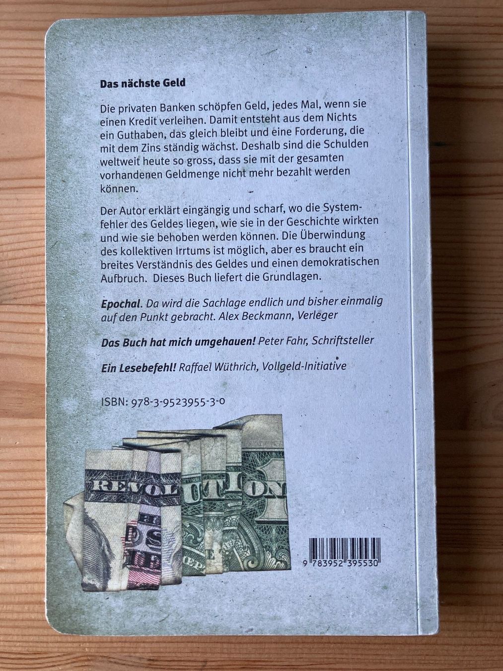 Libri: "Das nächste Geld" von Christoph Pfluger – Usato da Arlesheim venduto da amazira 2