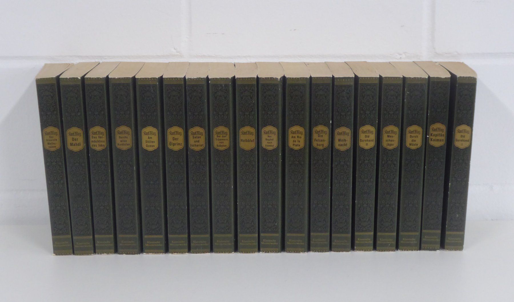 Libri: Karl May Bücher Sammlung ( – Usato da Volketswil venduto da brockipfannenstil 1