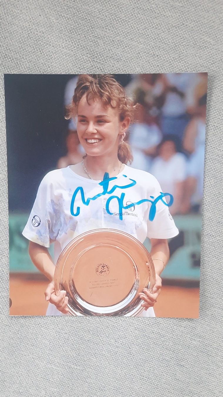 Autogramme: Autogramm Martina Hingis – Gebraucht aus Schmerikon von Olympia04