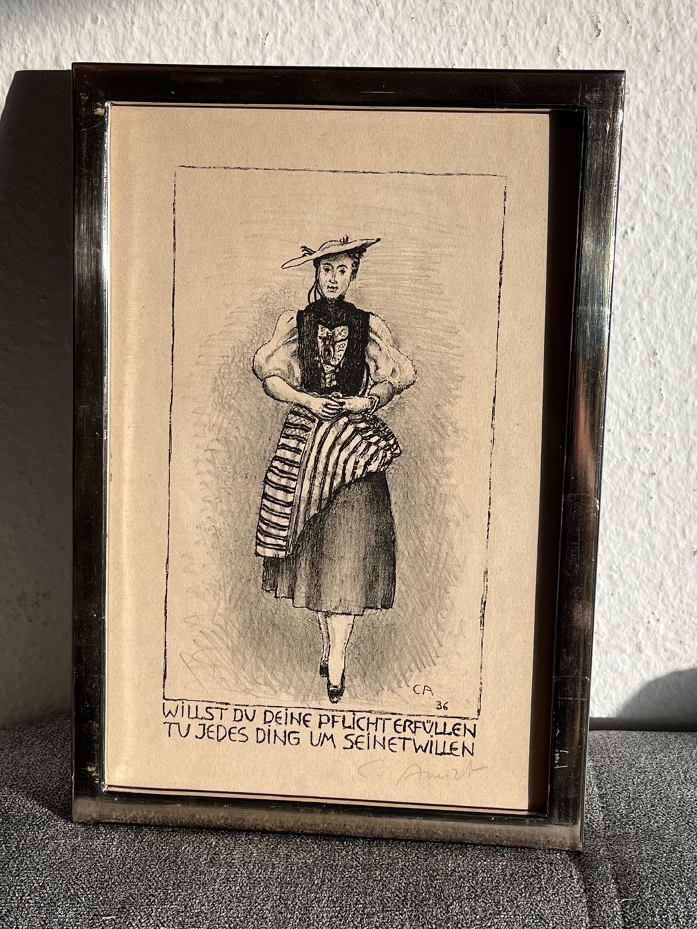 Grafiken & Lithographien: CUNO AMIET - 1936 CA Willst du deine .. – Gebraucht aus Basel von PAUL_ART 1