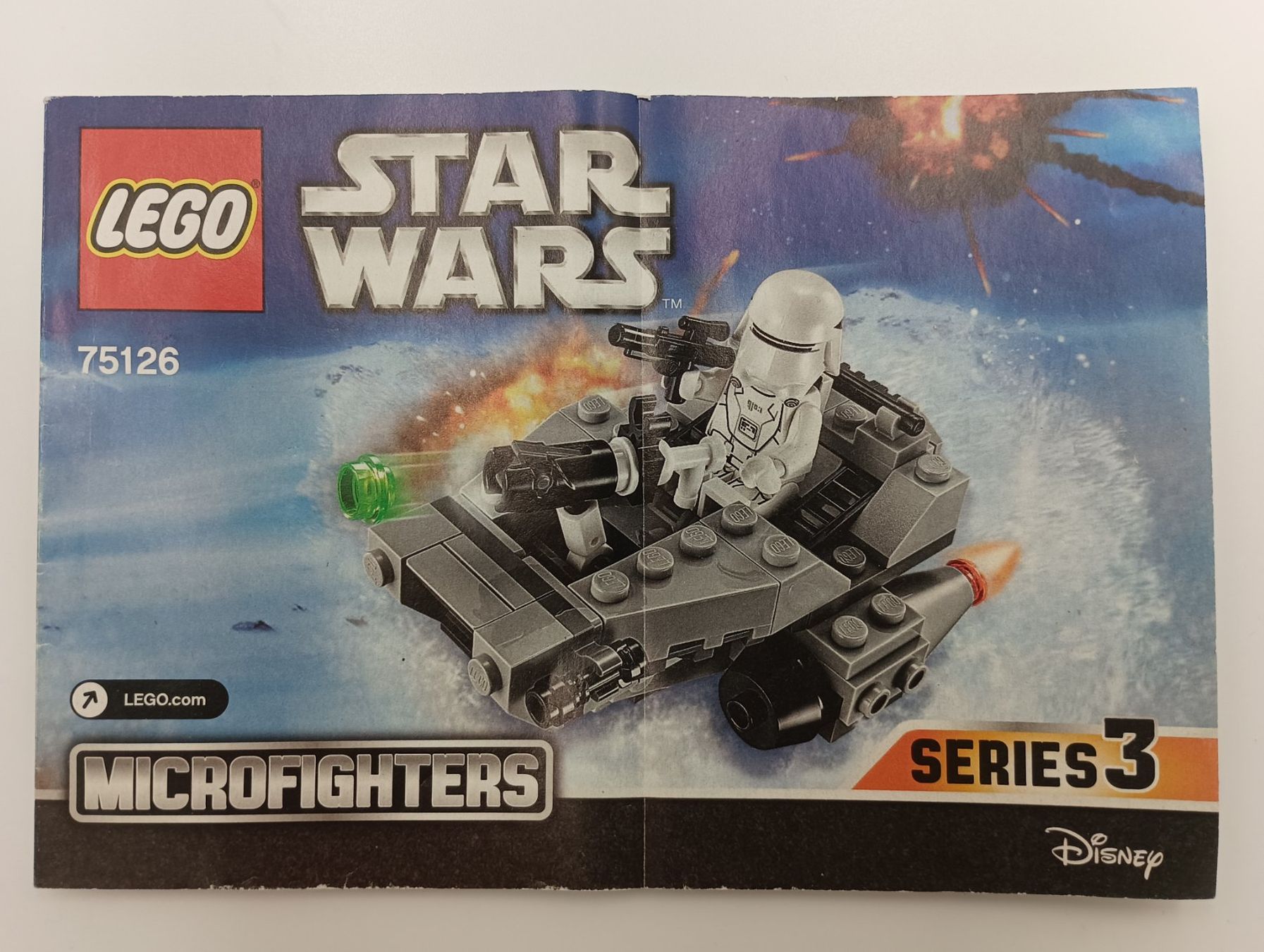 Lego Giocattoli: 75126 First Order Snowspeeder – Usato da Bremgarten AG venduto da redstar69 2