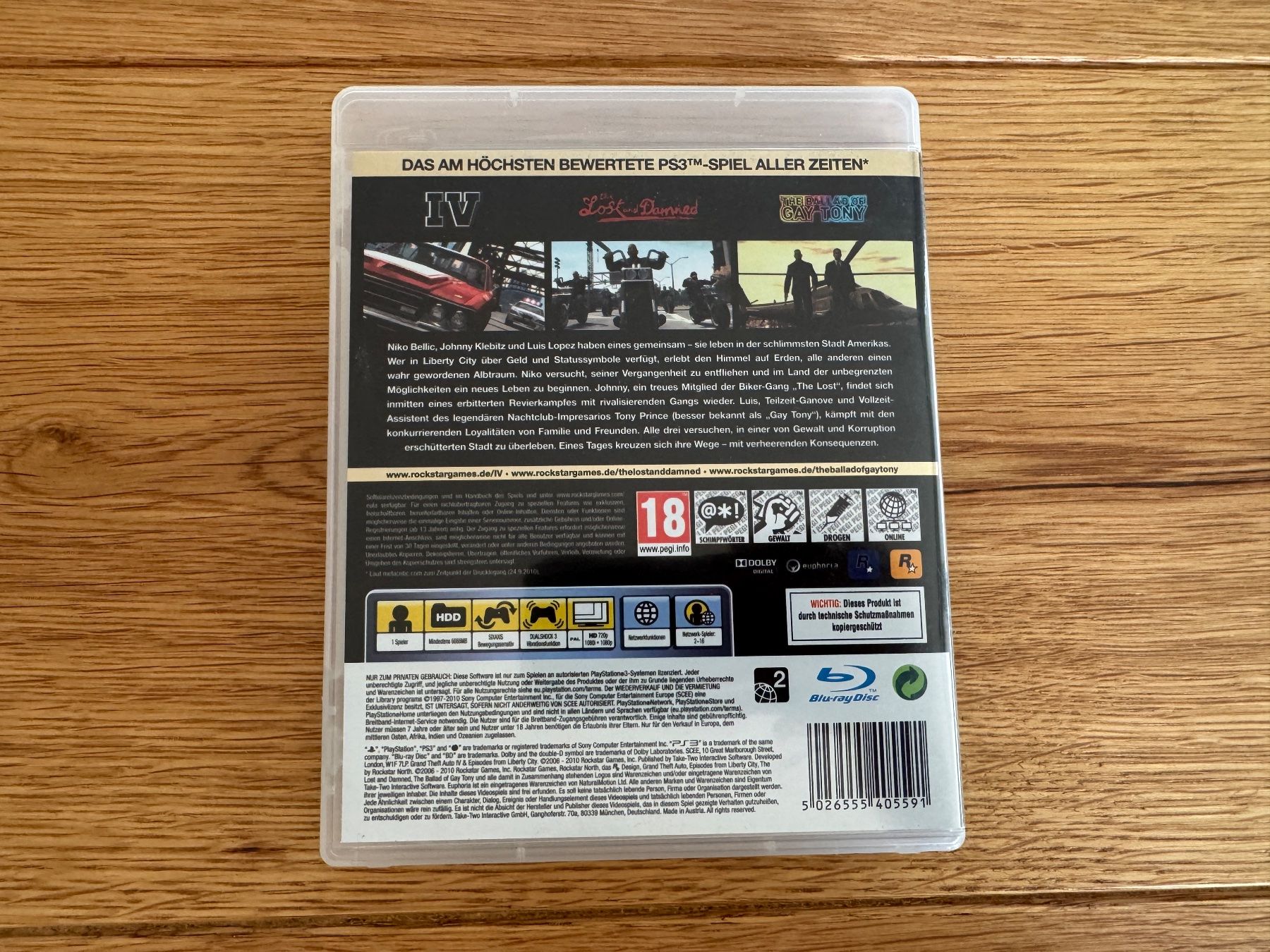 Jeux: Grand Theft Auto IV Complete Edition PS3 – D'occasion à Aadorf par siggiesmallzz 1