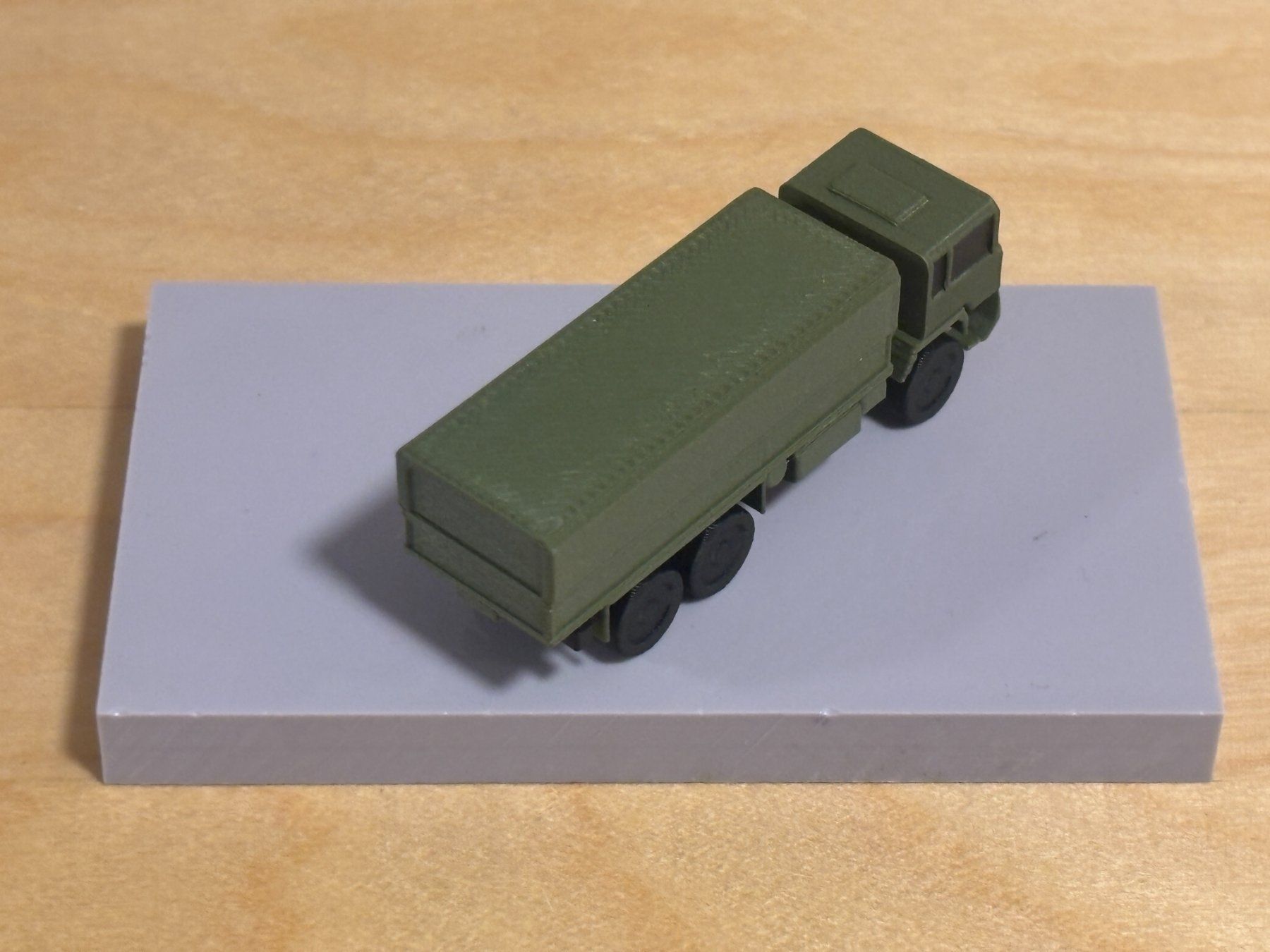 Modellini di ferrovie: Saurer 10DM mit eckiger Plane 1:160 3D-Druck – Nuovo (secondo la descrizione) da Bülach venduto da h0slotch 2