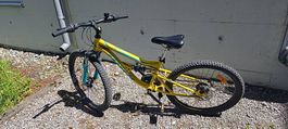 gelbes Kinder-Velo zu verkaufen