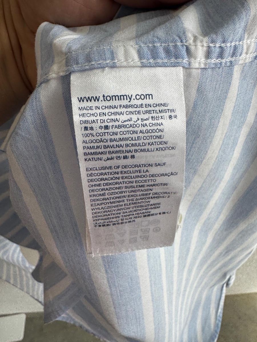 Tommy Hilfiger Camicie: TOMMY HILFIGER HerrenHemd, Gr. S – Usato da Islikon venduto da Julies_wardrobe 3