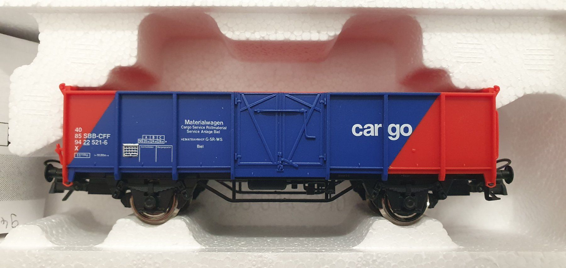 Roco Modelleisenbahnen: Roco 47830 SBB X Hochbordwagen cargo – Neu und originalverpackt aus Würenlos von juruth 2