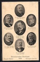 Schweiz, Mitglieder des Bundesrates 1916