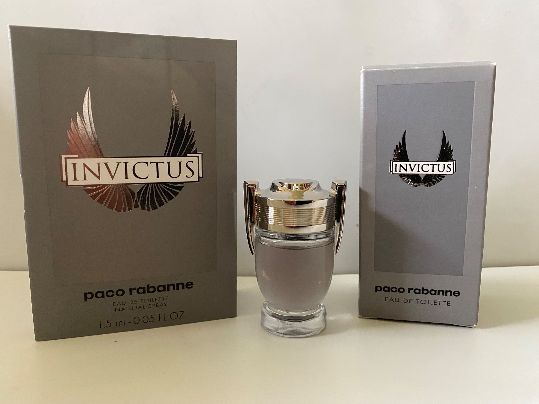 Paco Rabanne Profumi & Eau de Toilette: Miniatures Invictus Paco Rabanne – Nuovo e nell'imballaggio originale da Bouveret venduto da wes_7zll