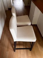 IKEA HENRIKSDAL Barhocker-Gestell mit Rückenlehne & Bezug