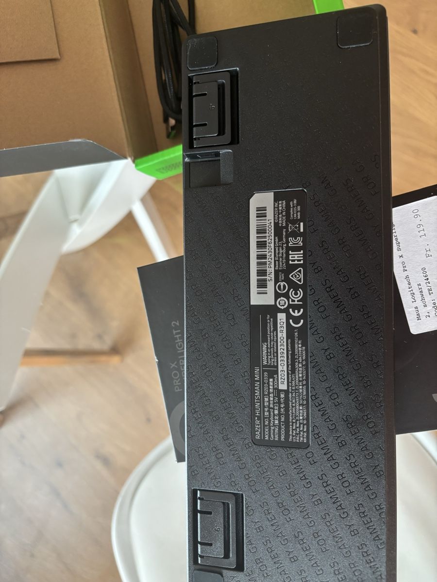 Razer Tastiere: Razer Huntsman mini Tastatur – Nuovo (secondo la descrizione) da Siebnen venduto da pat_ws2j 2
