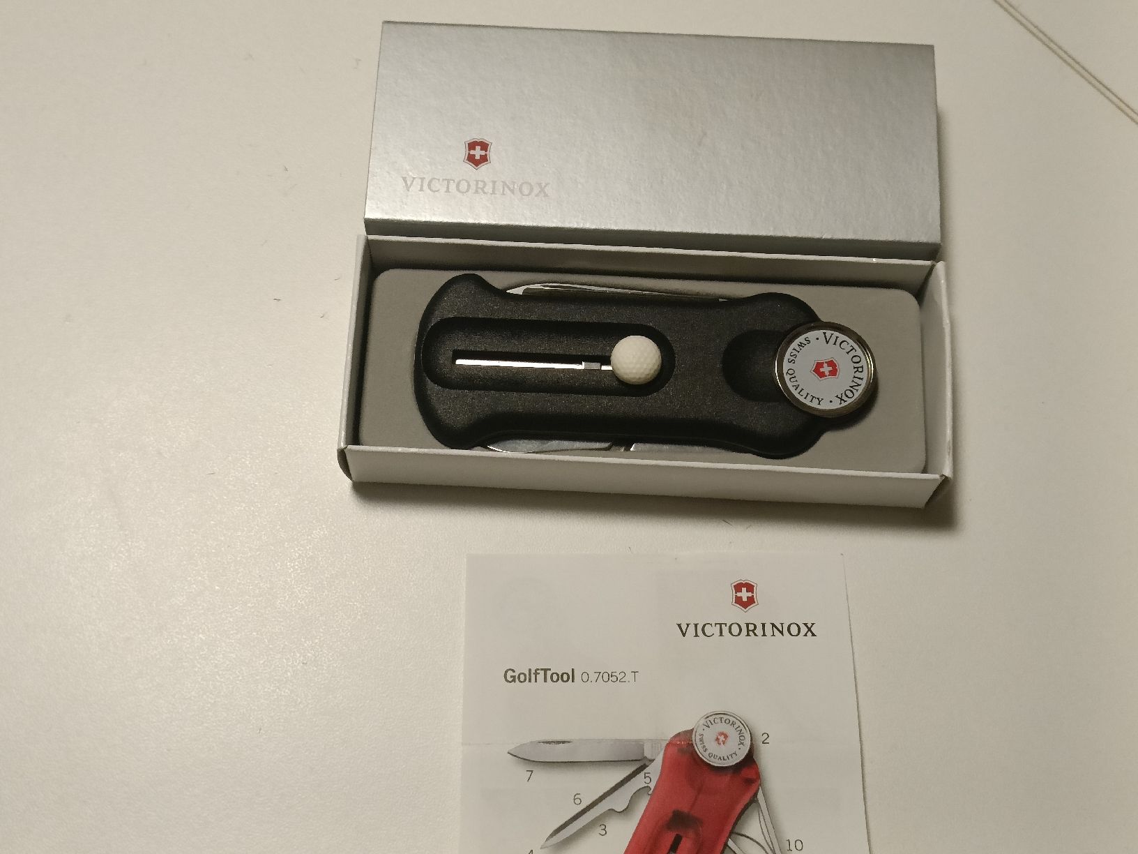 Victorinox Coltelli tascabile: Victorinox Golf Tool noir neuf – Nuovo e nell'imballaggio originale da Vernayaz venduto da pet_qh5r 3