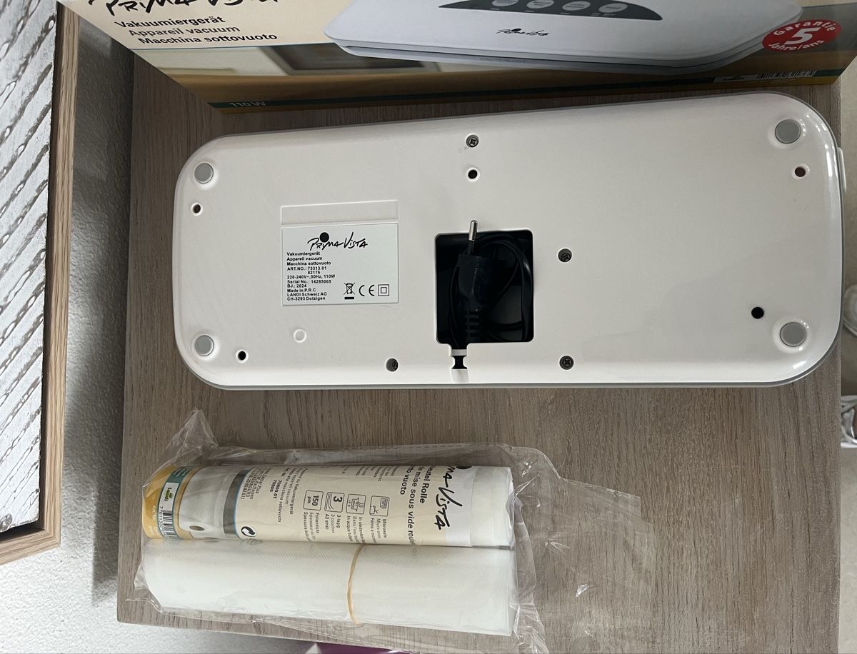 Vakuumiergerät Prima Vista wie neu mit Garantie bis 2030 (Gebraucht) in ...